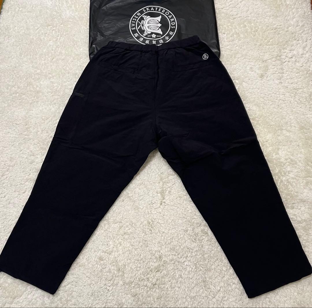 EVISENSKATBOARD LIGHT QUILTING PANTS新品XL