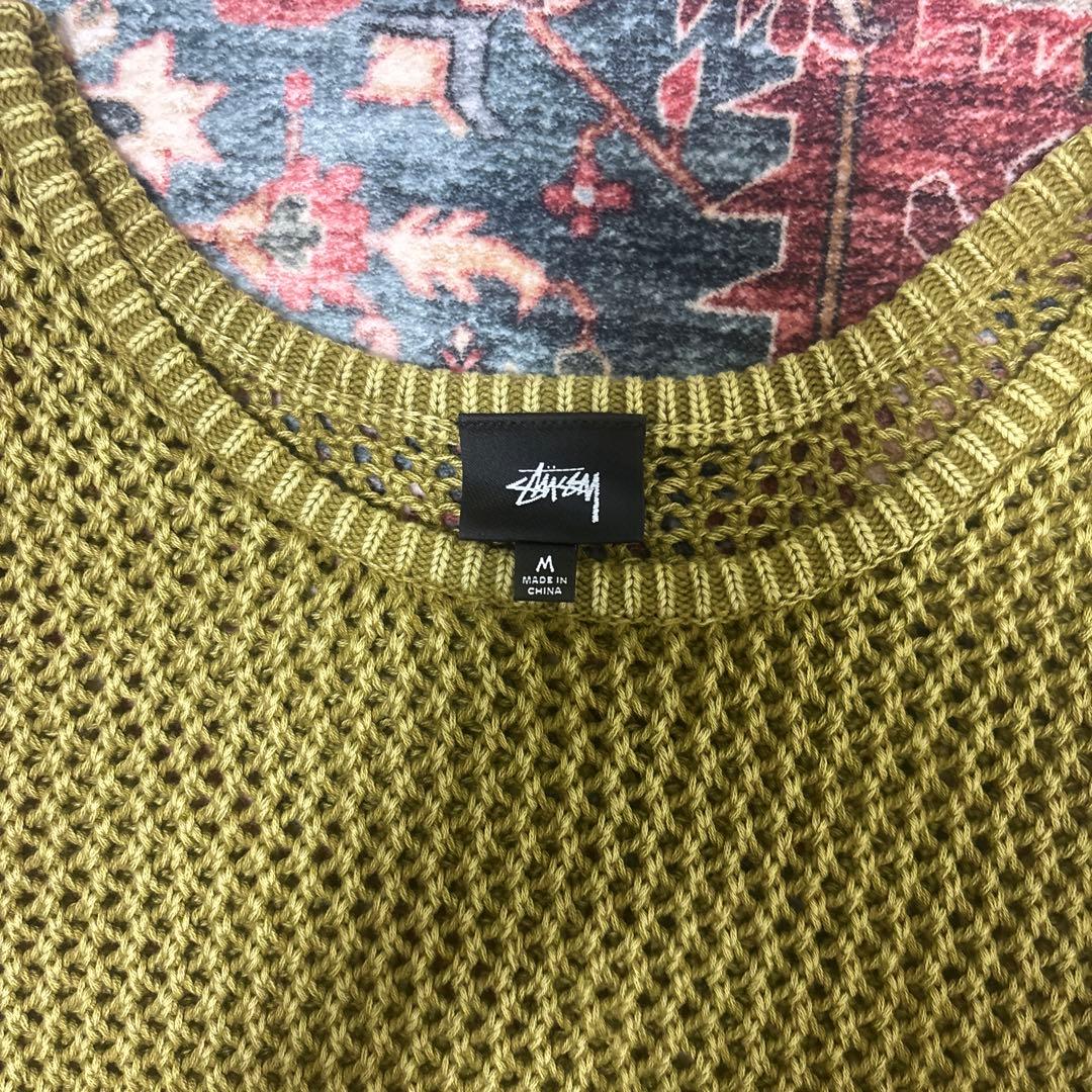 トップス stussy O'DYED MESH TANK 22ss / M