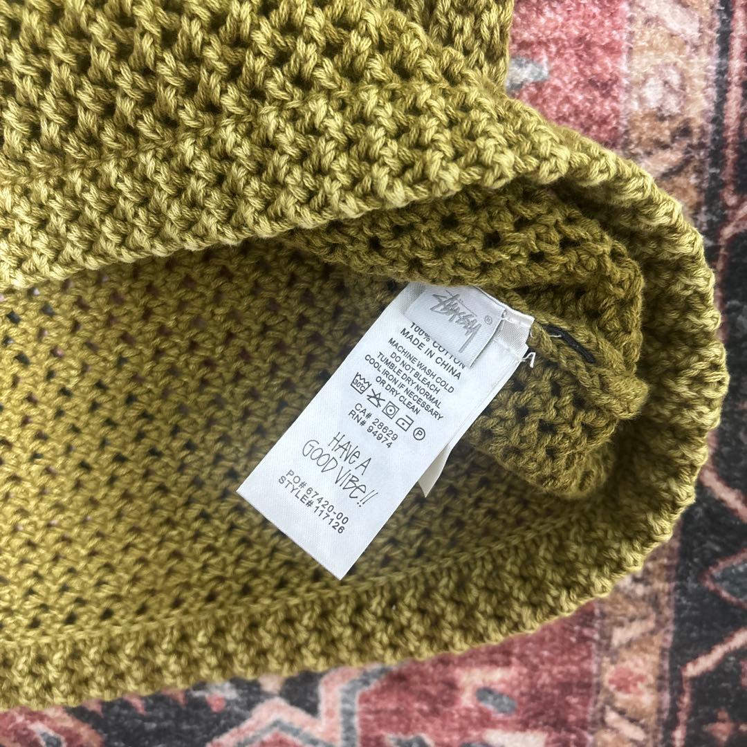 トップス stussy O'DYED MESH TANK 22ss / M