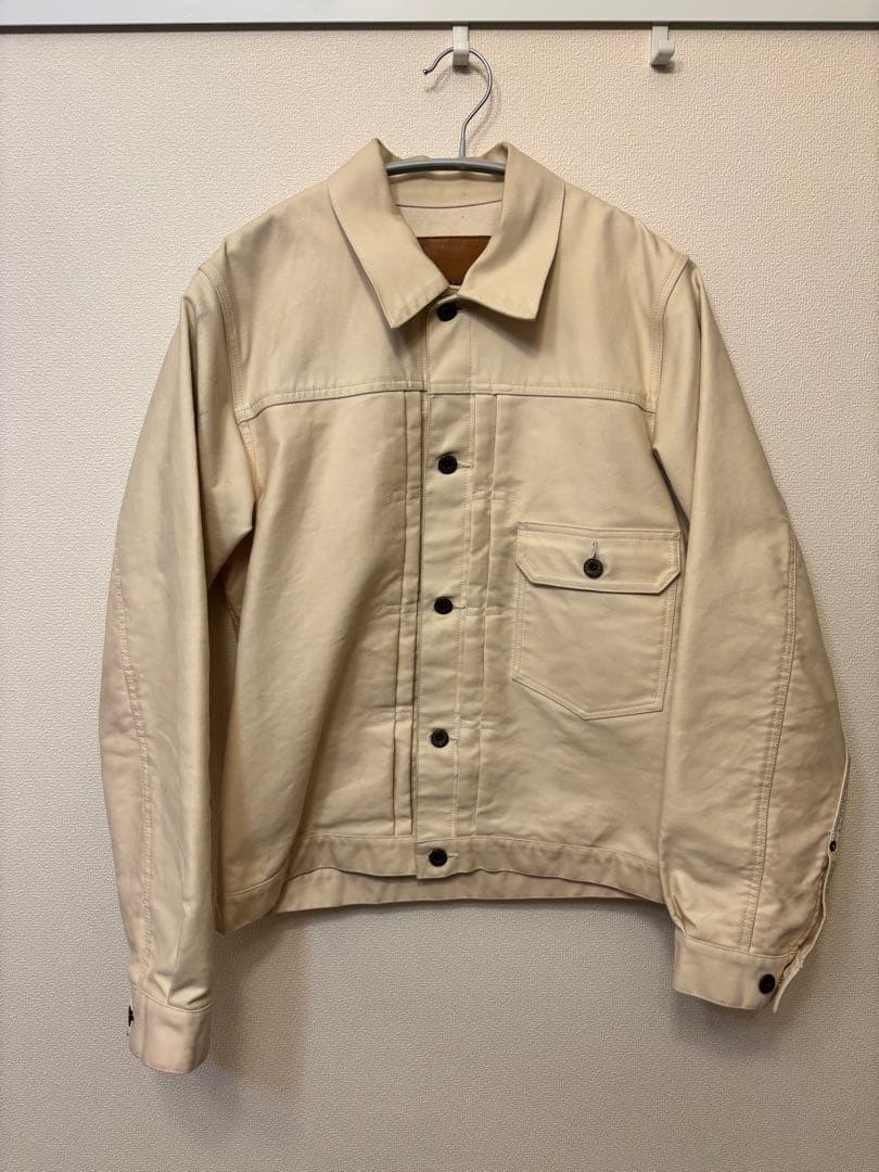 pablo vinci oiled chino trucker セットアップ