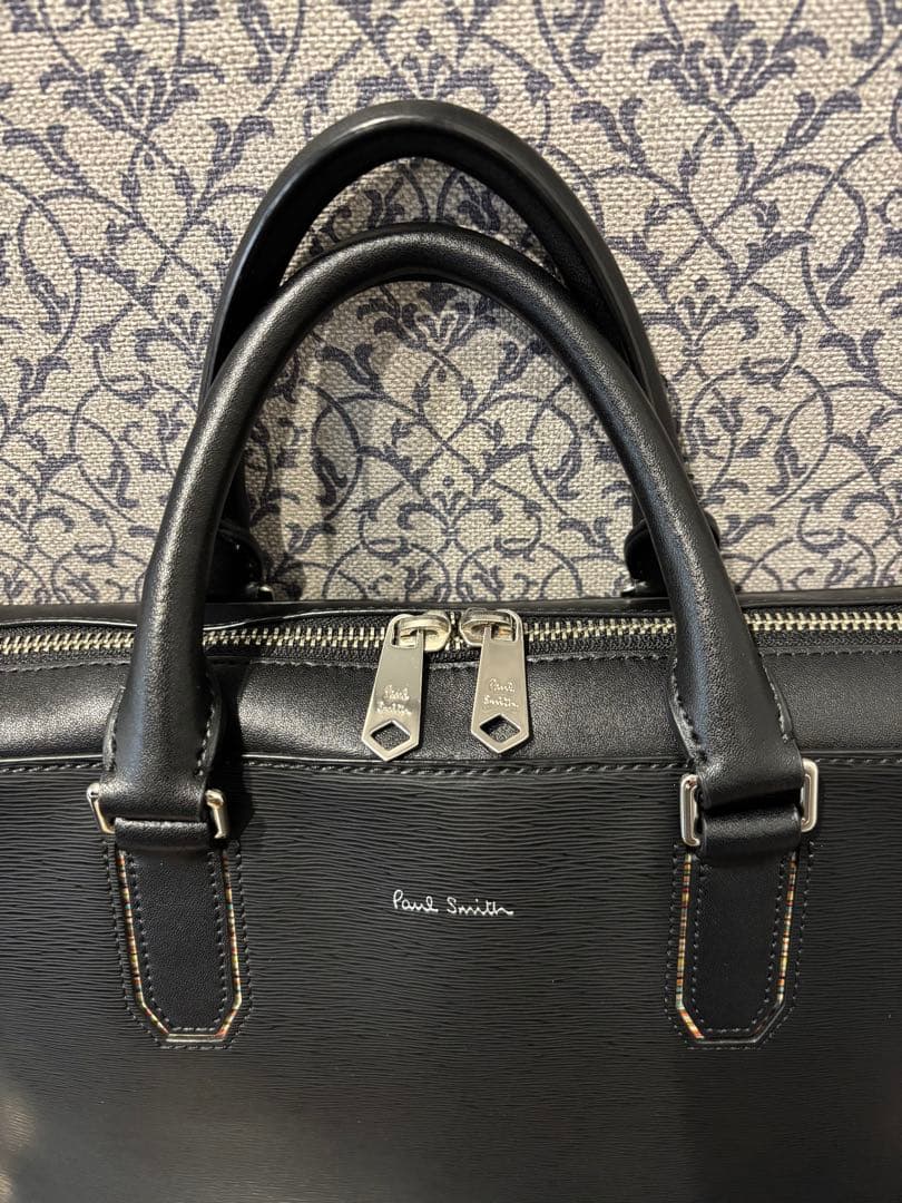 ポールスミス Paul Smith ビジネスバッグ ブリーフケース レザー 黒