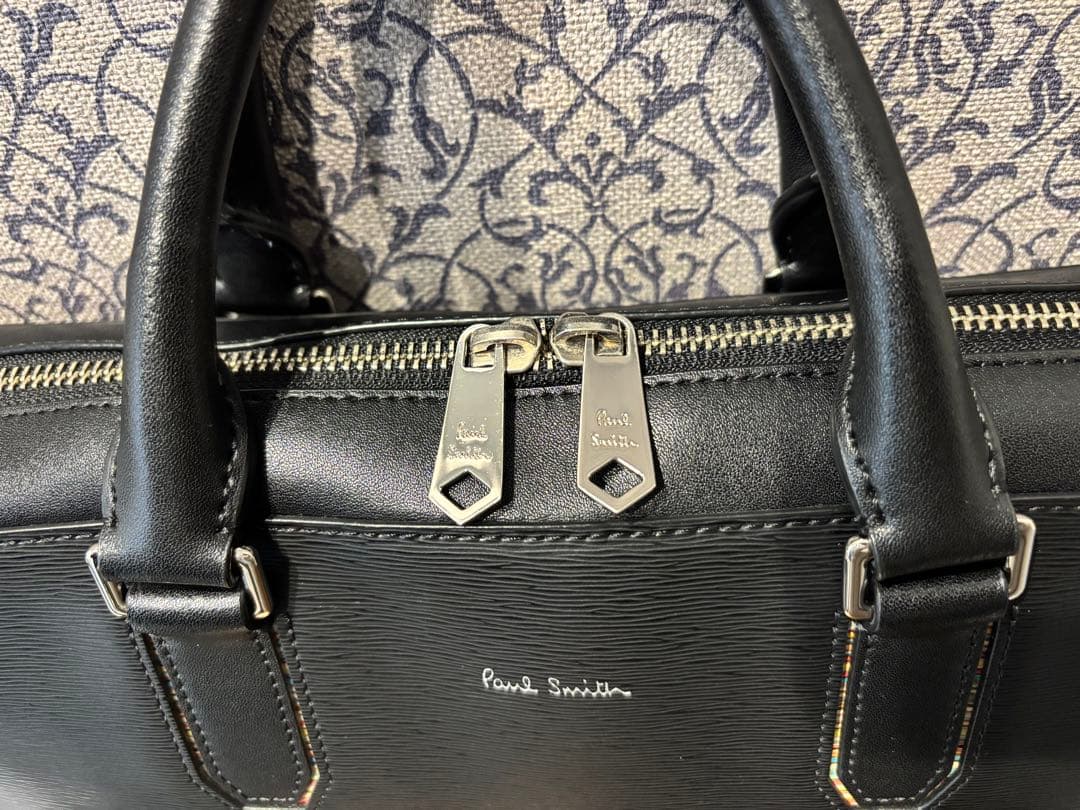 ポールスミス Paul Smith ビジネスバッグ ブリーフケース レザー 黒