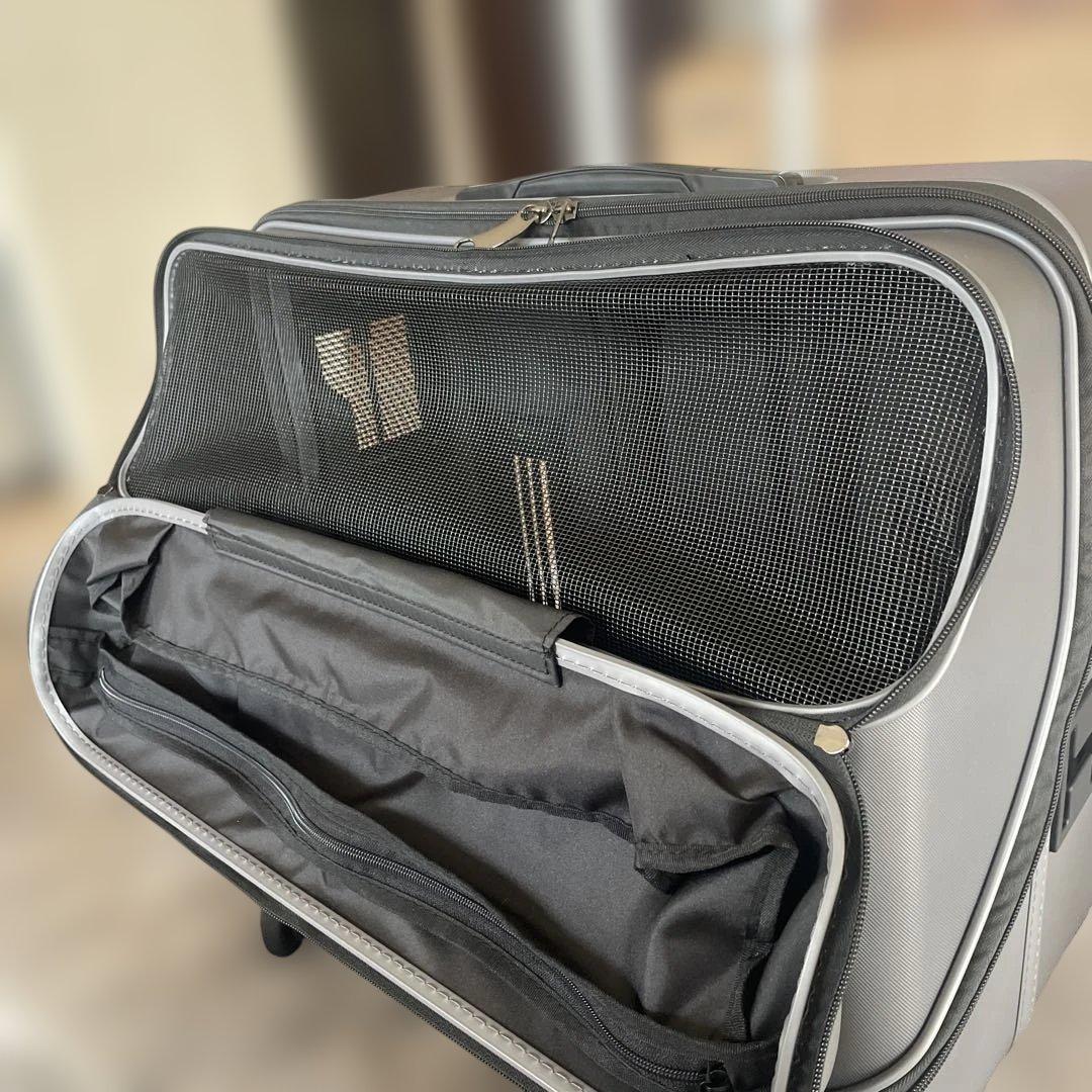 レア　OSOTO グレー スーツケース 4輪キャスター Lサイズ