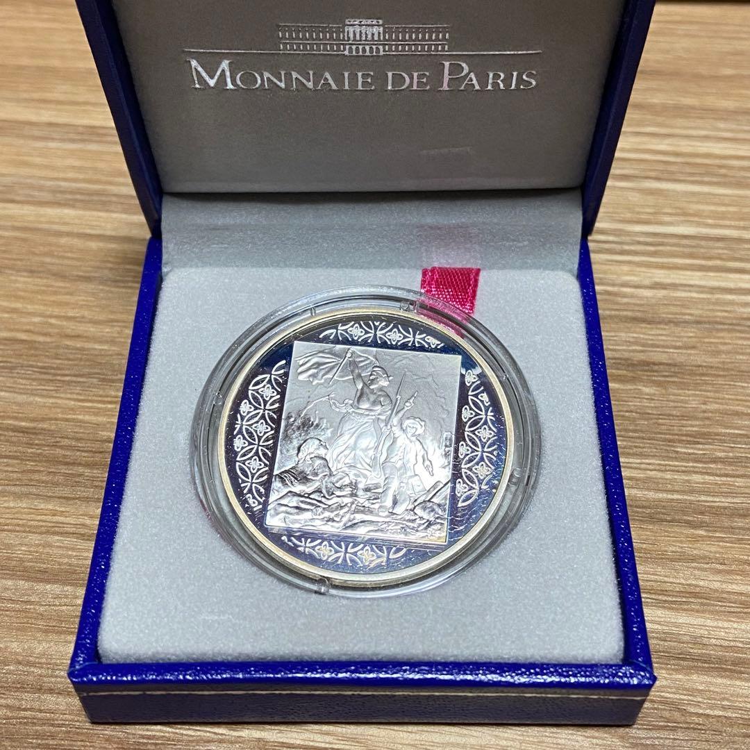 フランス-日本 150周年記念銀貨 3枚セット