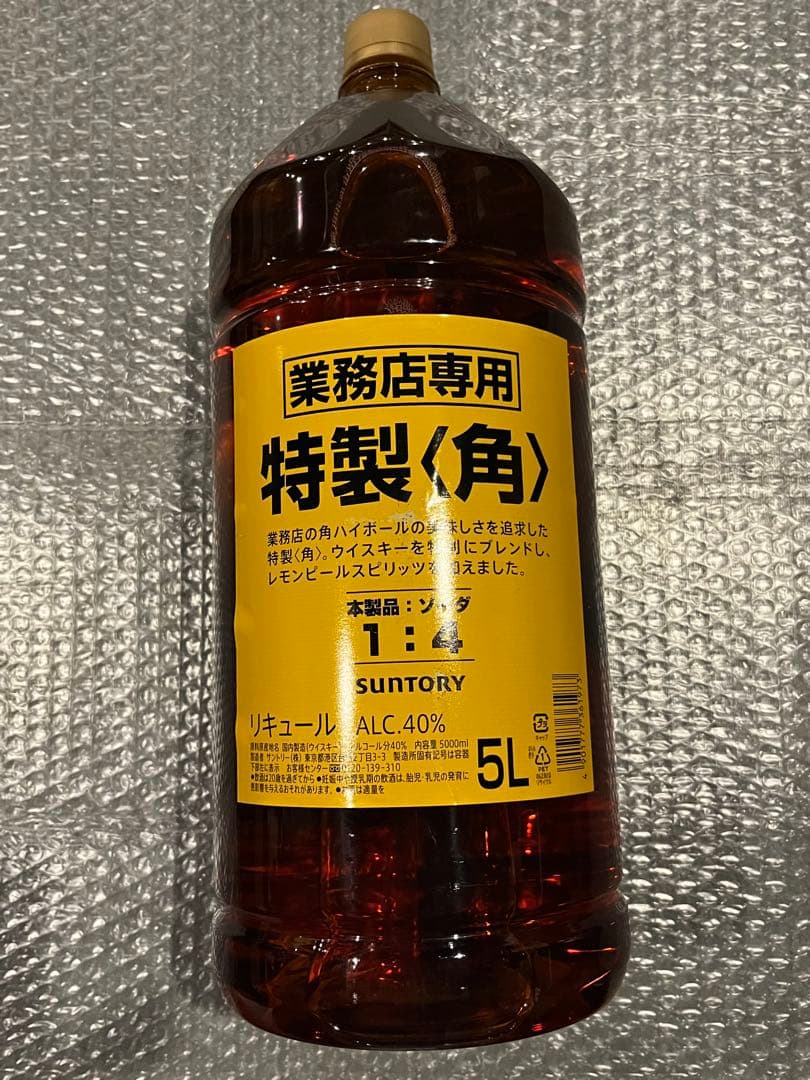 特製〈角〉ウイスキー 5L 40%