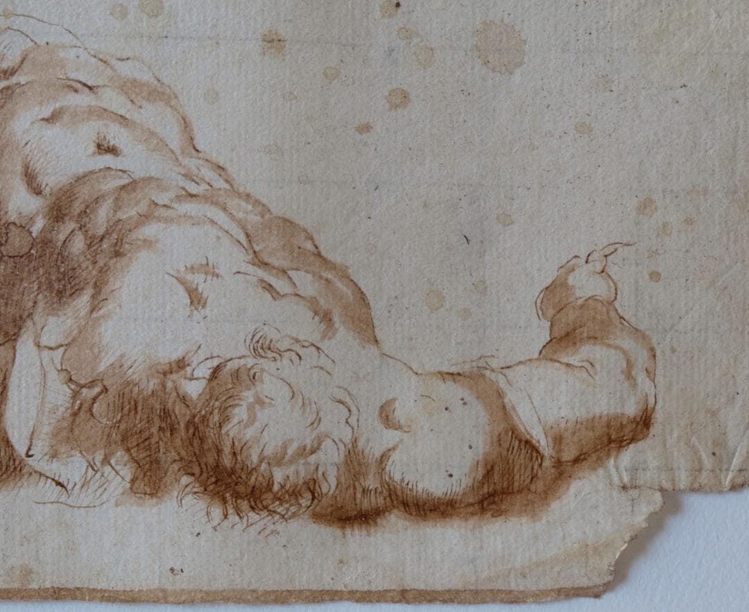 ☆素描☆ 十字架から降ろされたイエス　17世紀イタリア