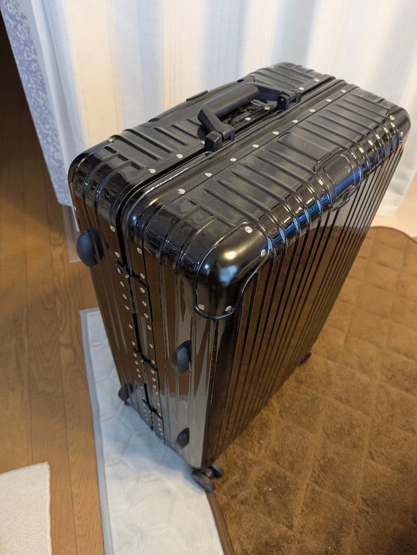 スーツケース 78L XL ブラック ラッチ式 TSA×2 ダイヤルロック×2