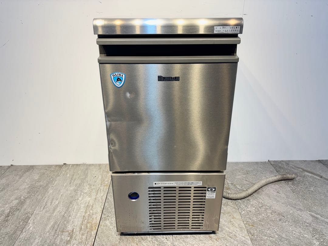2023年製大和冷機Daiwa業務用製氷機DRI-25LMFキューブアイス