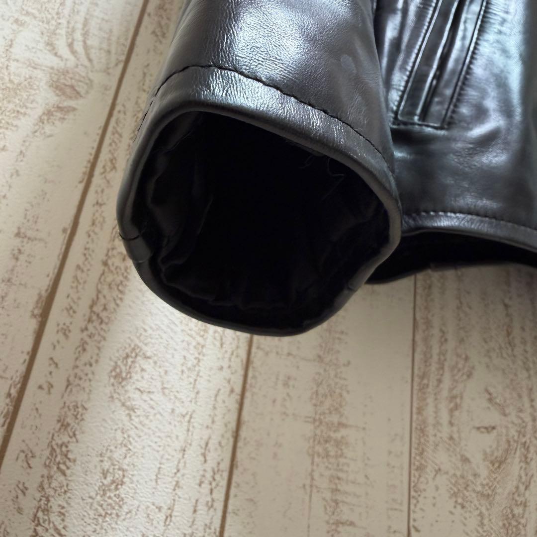 美品 インディアンモーターサイクル　馬革　シングルレザージャケット　ホースハイド