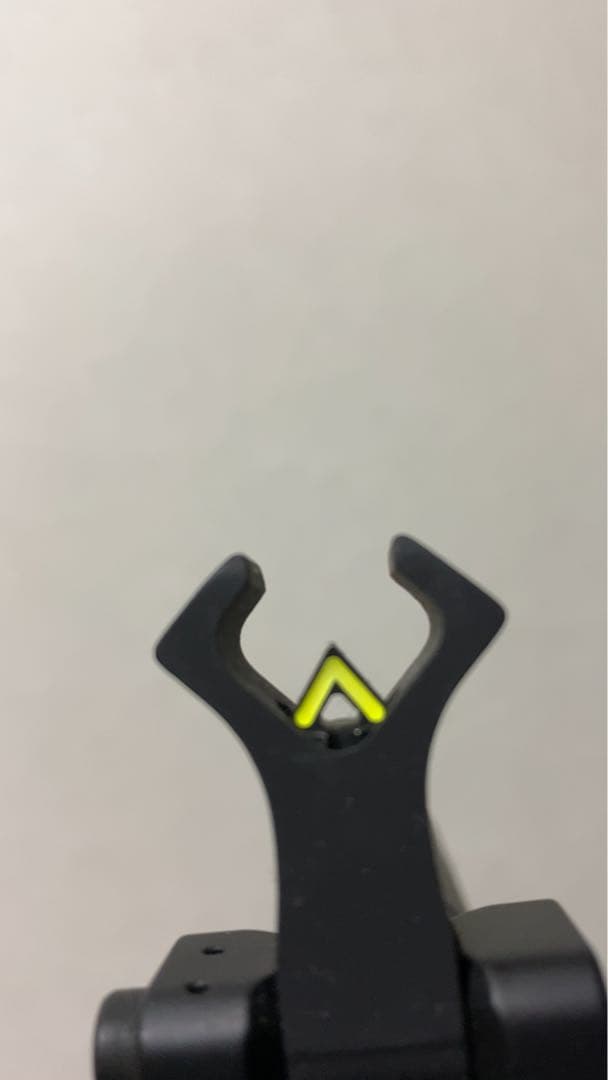 実物 ダイヤモンドヘッドアイアンサイト 実物集光サイト変換品 フロントリアセット