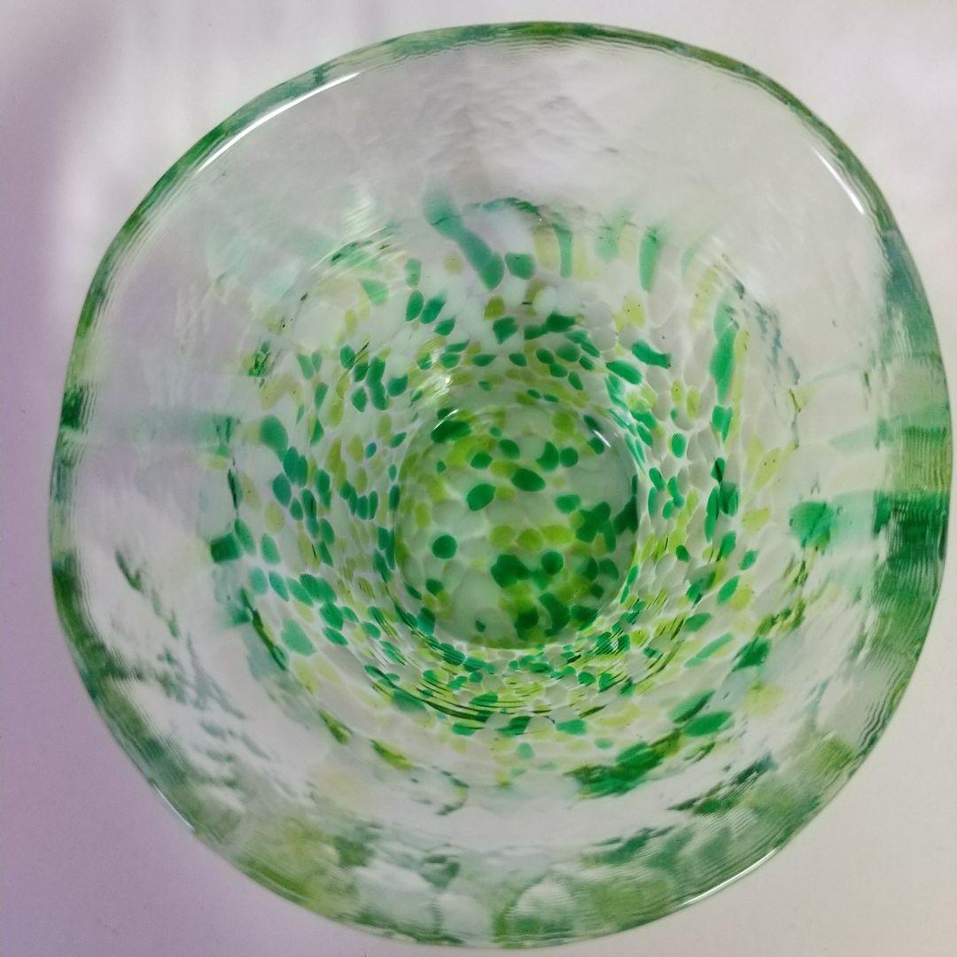 かよちゃん 津軽びいどろ 蕎麦猪口 お猪口