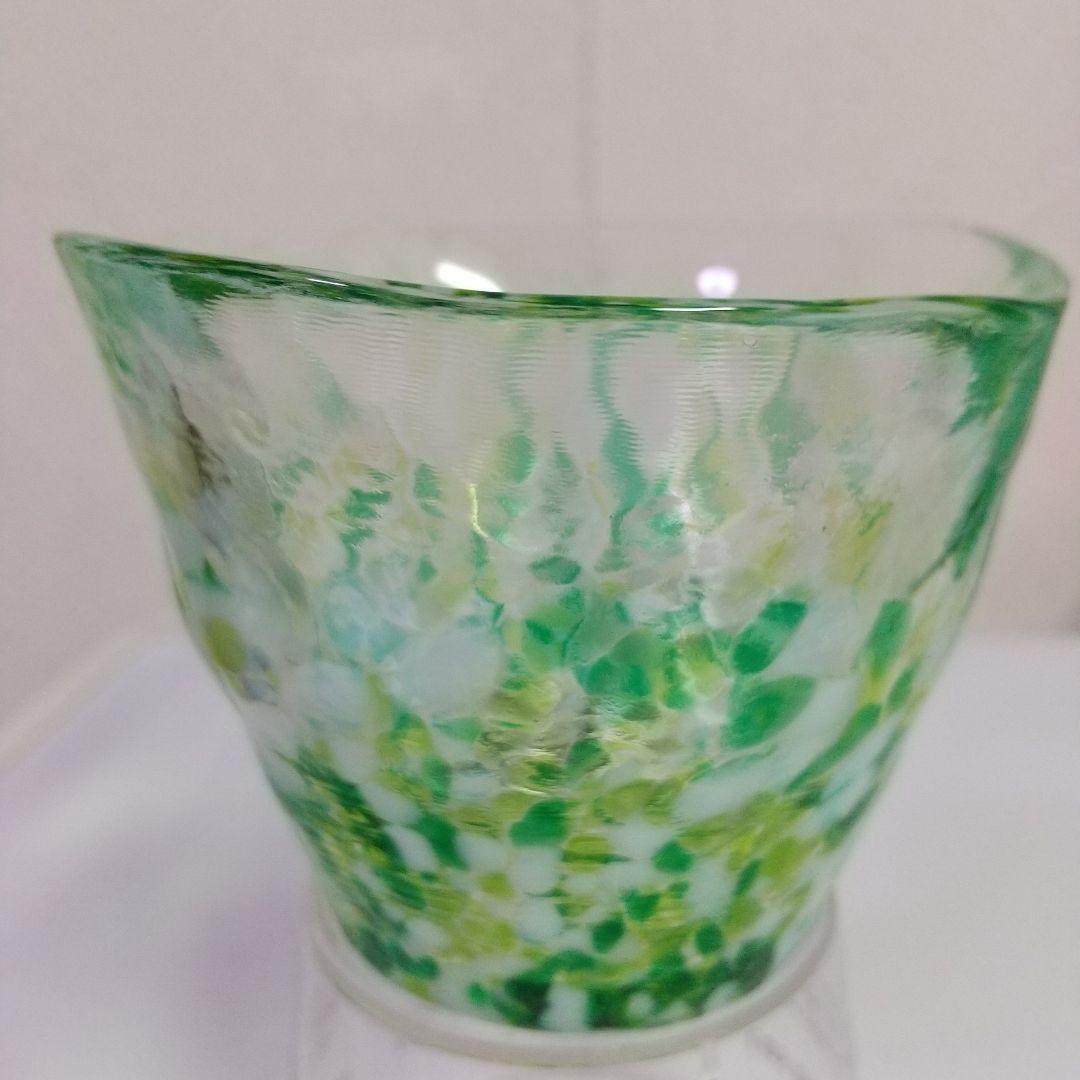 かよちゃん 津軽びいどろ 蕎麦猪口 お猪口