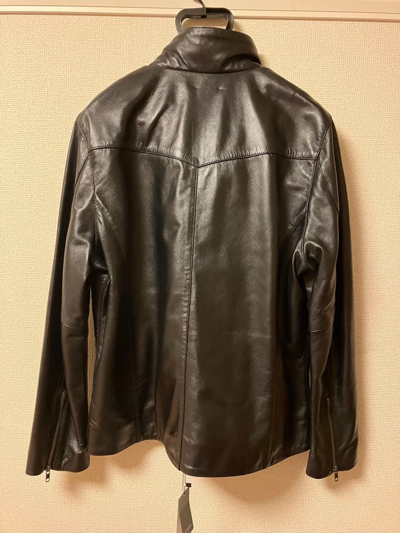 リューグーレザーズ 新品タグ付き 本革ジャケット 羊革 3L