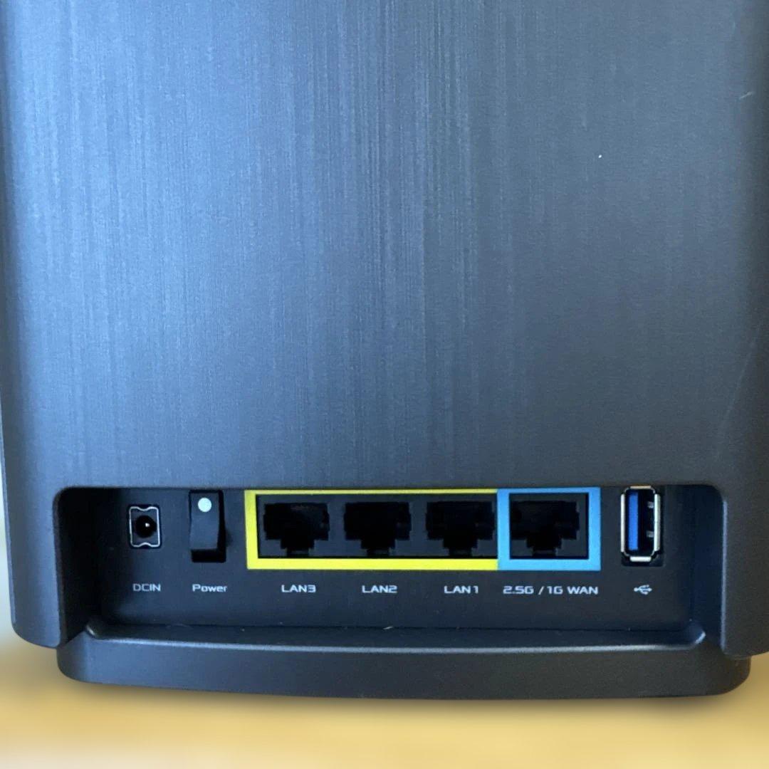 ASUS AX6600 ZenWiFi XT8トライバンド WiFiルーター