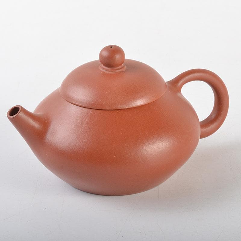 中国　紫砂　朱泥　急須　茶壷　在銘　V　R5600