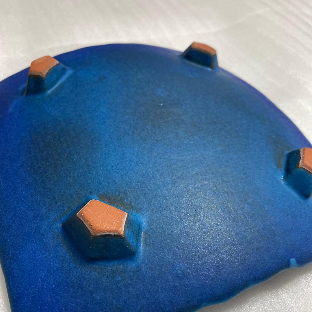 日本工芸会正会員 岩坂 直 作 角皿