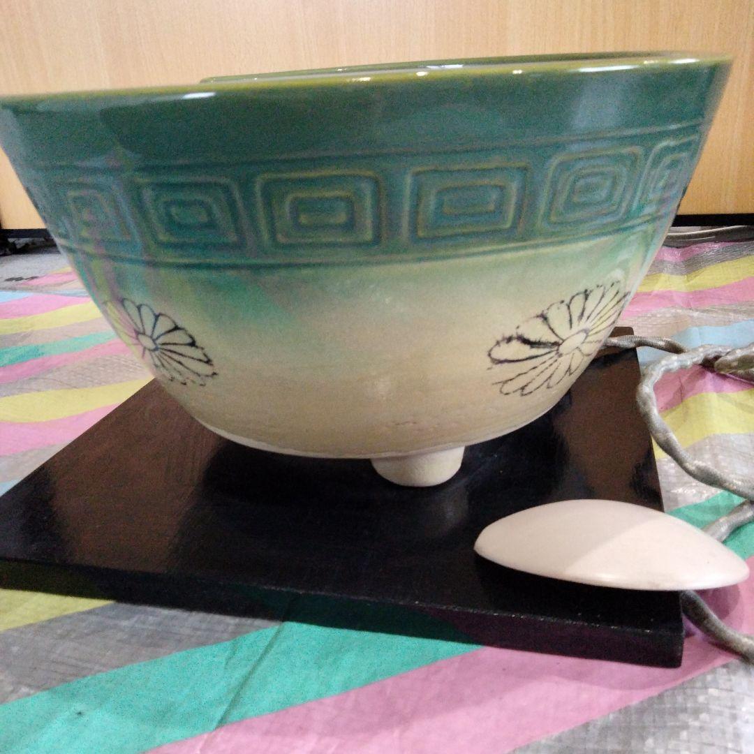 10 　野々田商店　合金製面取風炉　電熱器 茶道具　お茶