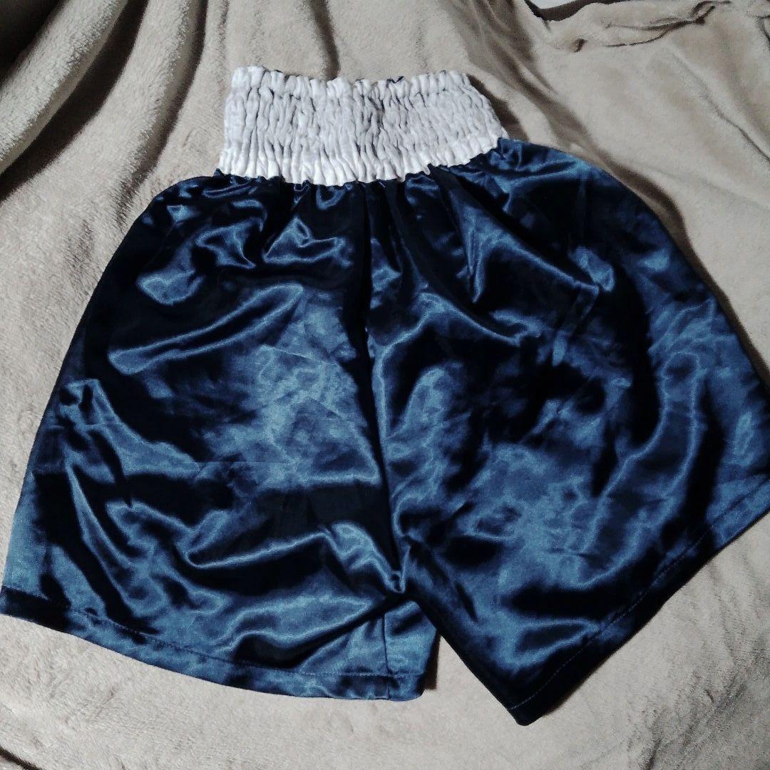 【ビンテージ品２】ウイニング ボクシングトランクス F6-L ネイビー×ホワイト