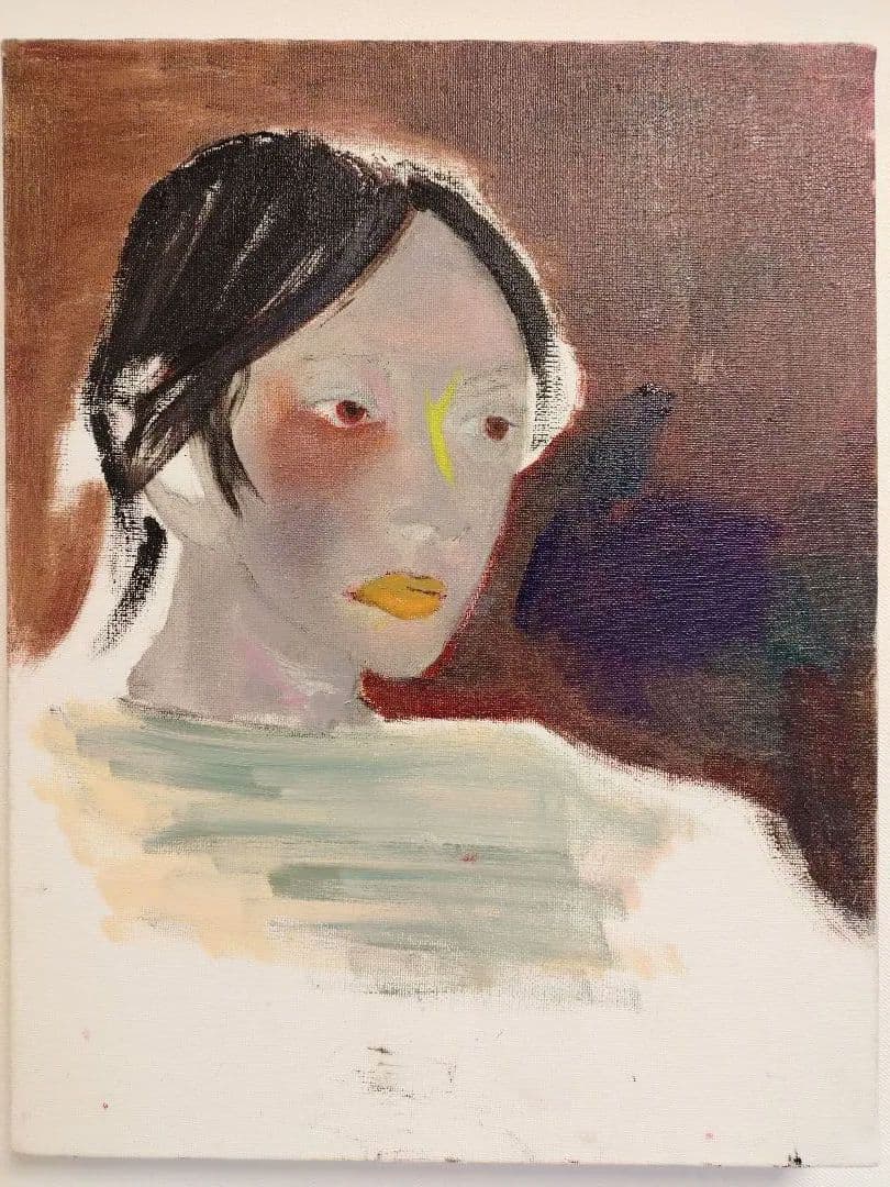 gigolo　油絵　人物画