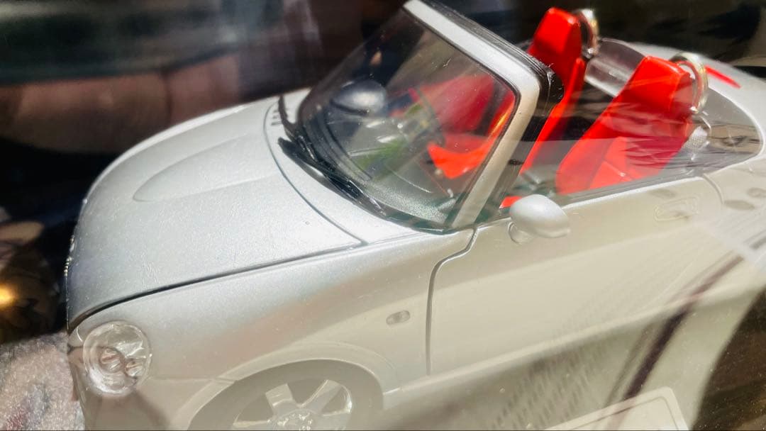 2000台限定　初代コペンアクティブトップ　L880Kシルバー記念ミニカー