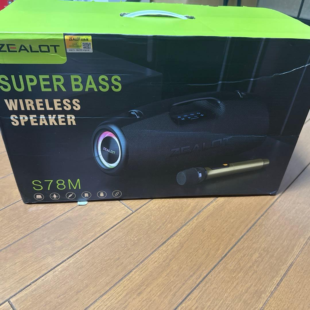 スピーカー・ウーファー ZEALOT Super Bass Wireless Speaker S78M