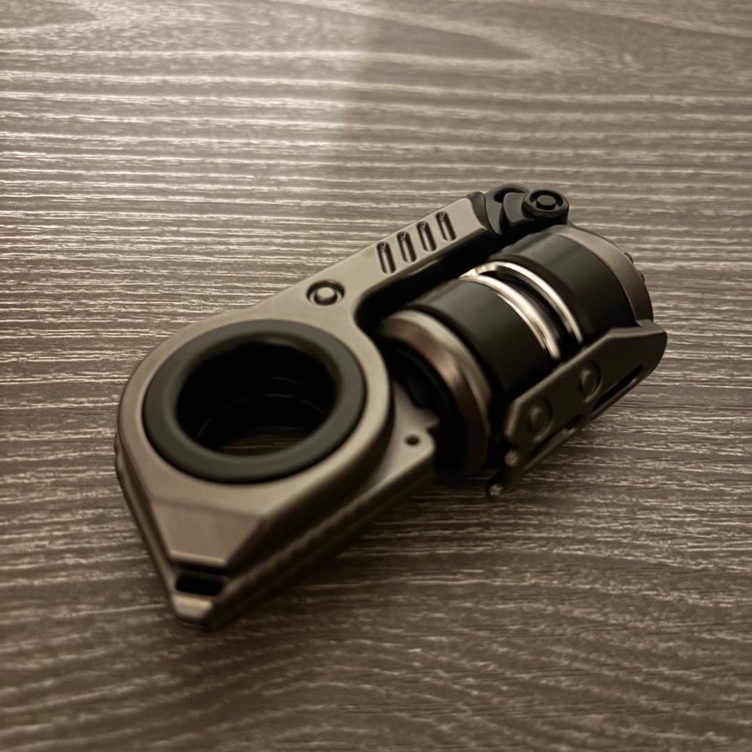 音叉内蔵 グレネード型 フィジェッ トトイ EDC ハンドスピナー　SS製