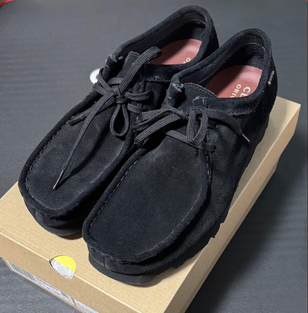 【新品】CLARKS WallabeeGTX 8 Black