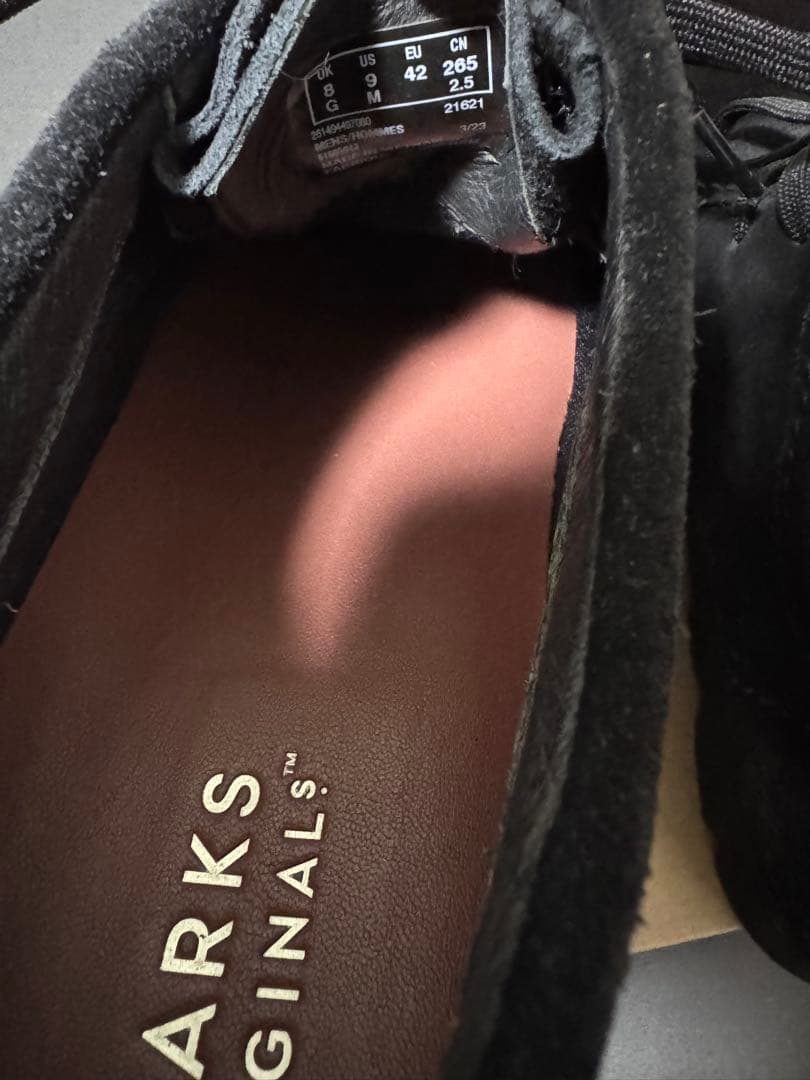 【新品】CLARKS WallabeeGTX 8 Black