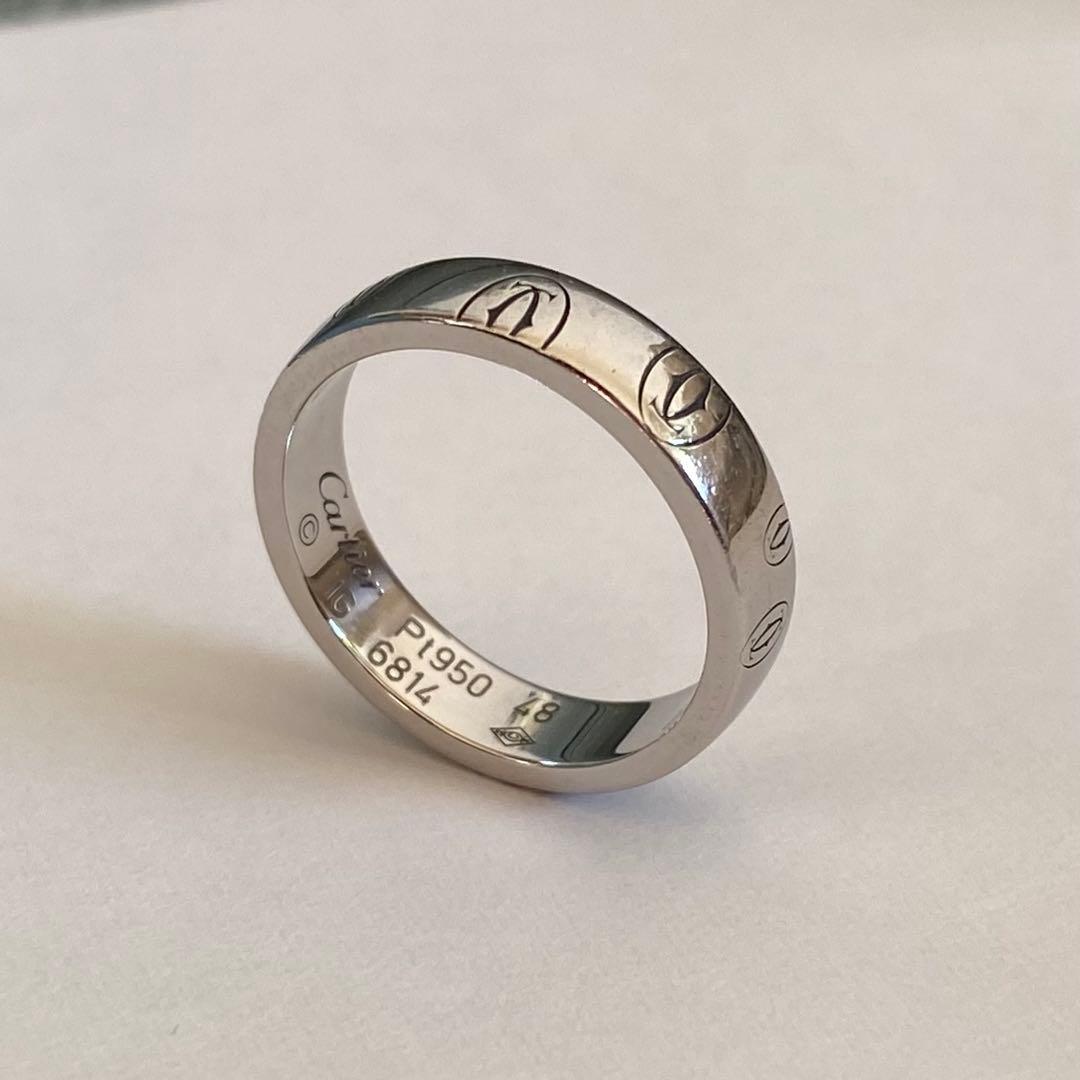 SS　正規美品！カルティエ ハッピーバースデー リング48号