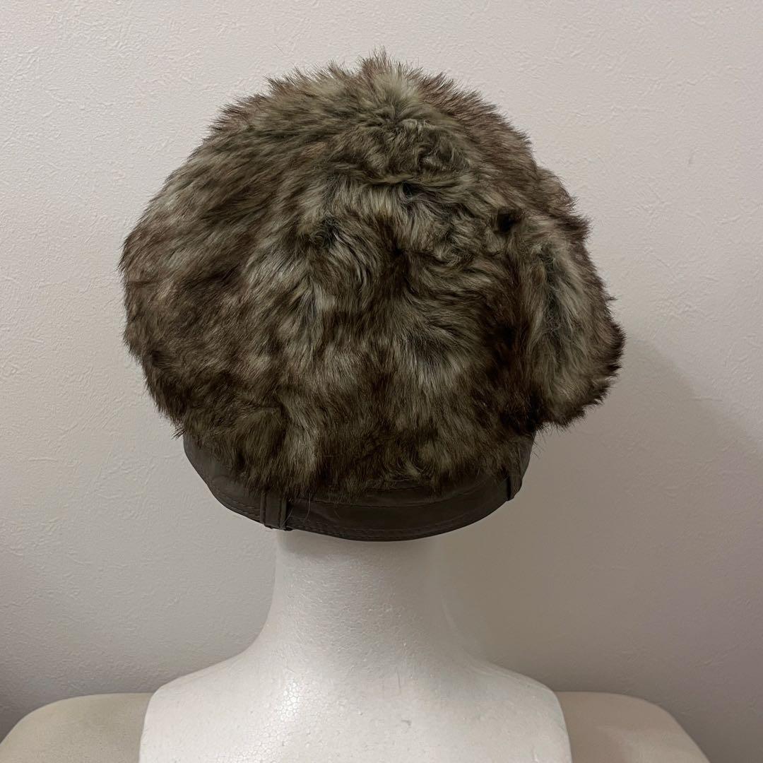 DIESEL ファーキャップ grunge archive y2k