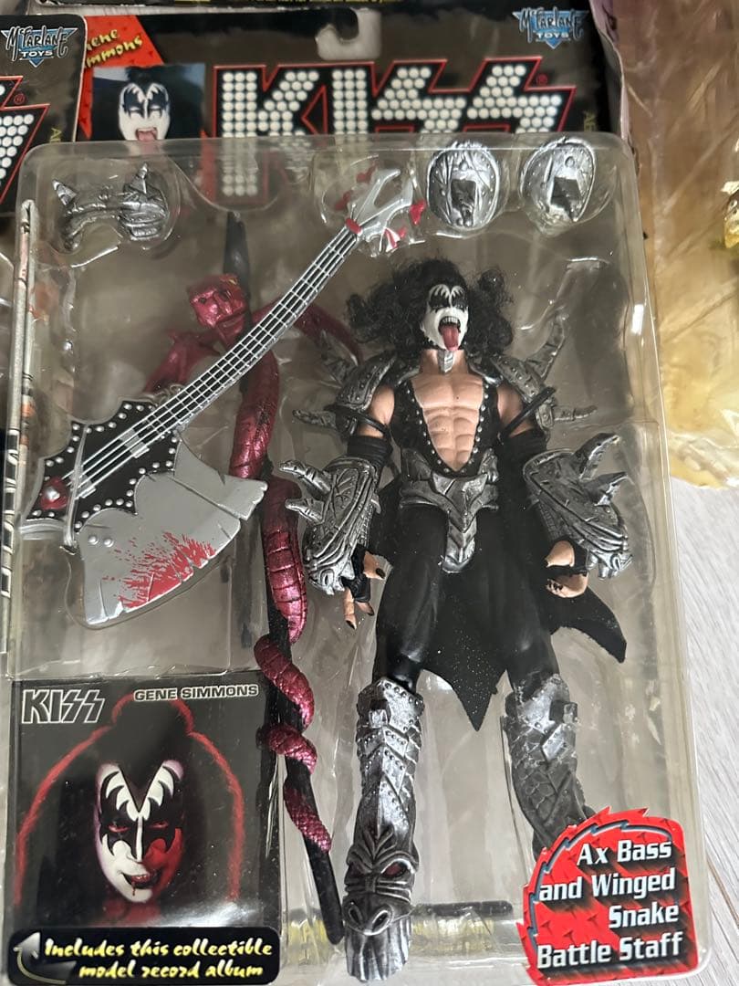1997年1998年ヴィンテージ KISSキッス　フィギュア　ジーンシモンズ