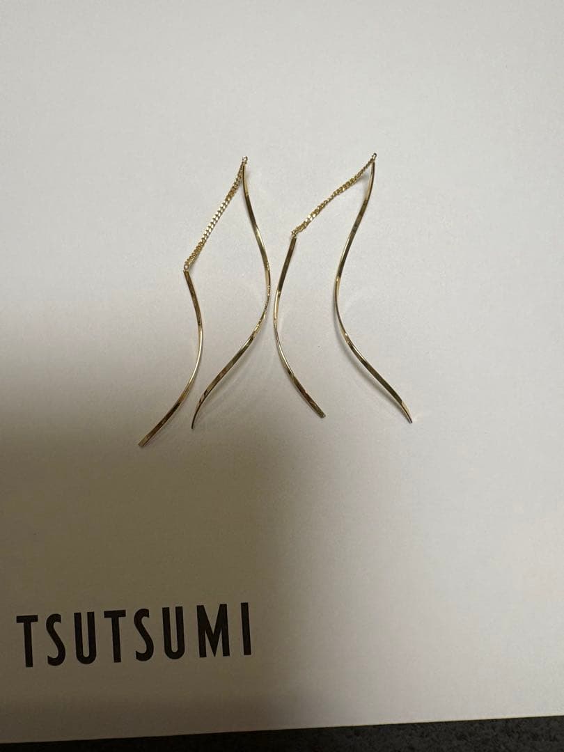 K18YGピアス イエローゴールド