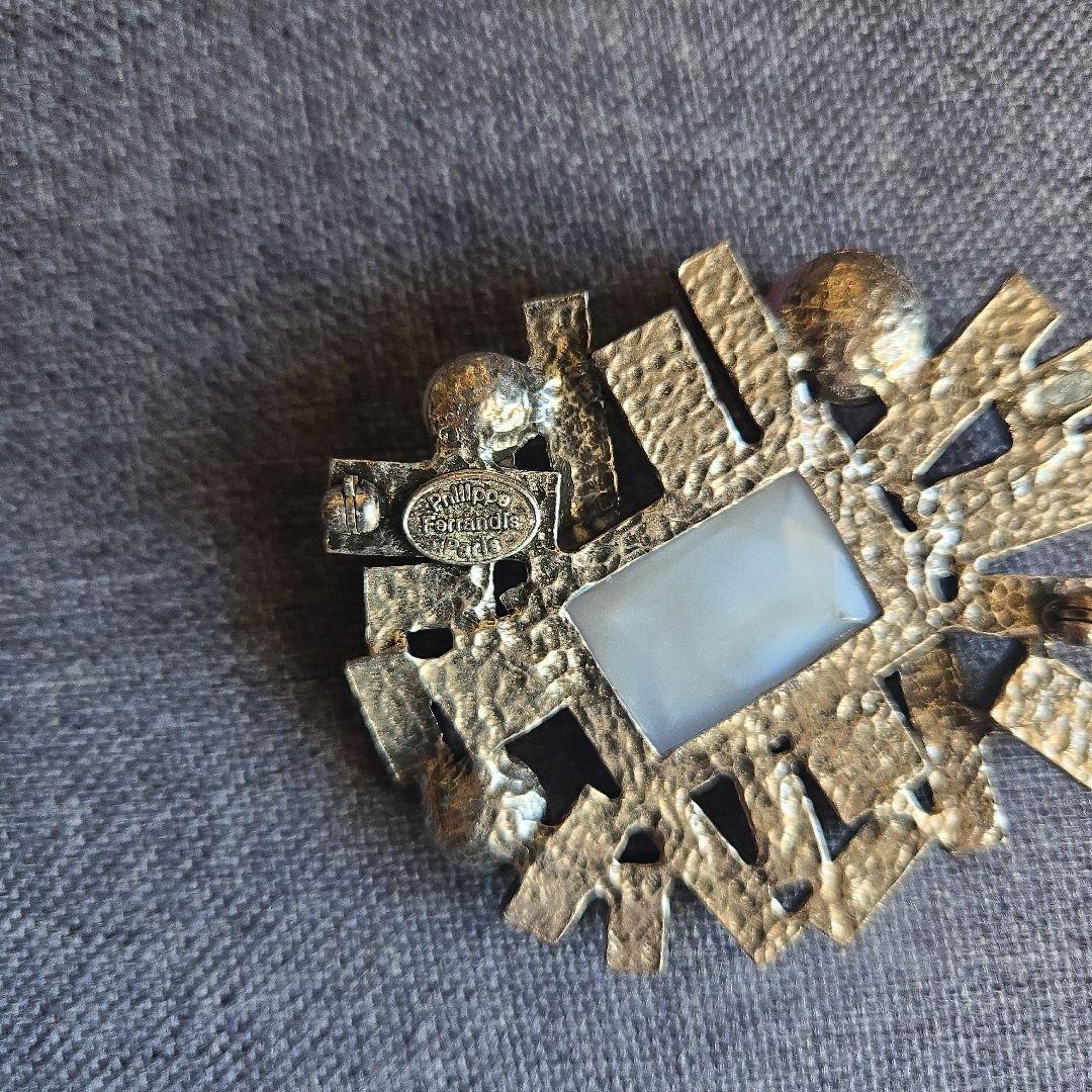 PhillippeFerrandisフィリップフェランディスブローチパール付