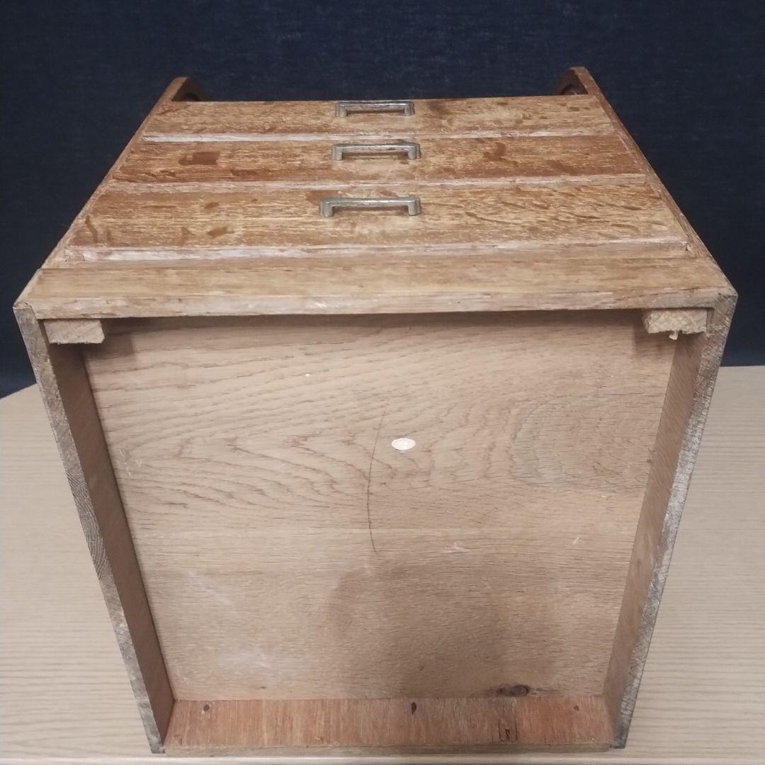 ロールトップダンス ３引き出し 木製