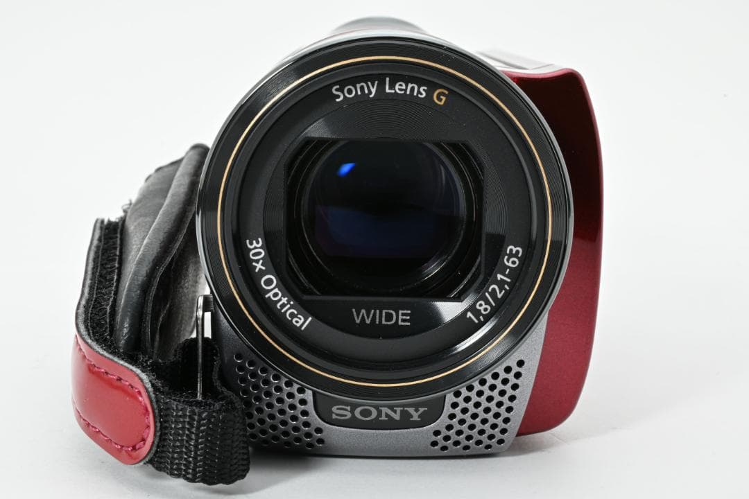 【極美品】SONY Handycam HDR-CX180　レッド　新品級！