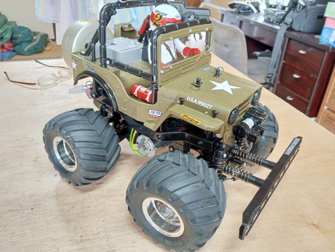メカ付き タミヤ 電動RC ワイルドウィリー2