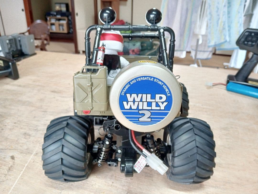 メカ付き タミヤ 電動RC ワイルドウィリー2