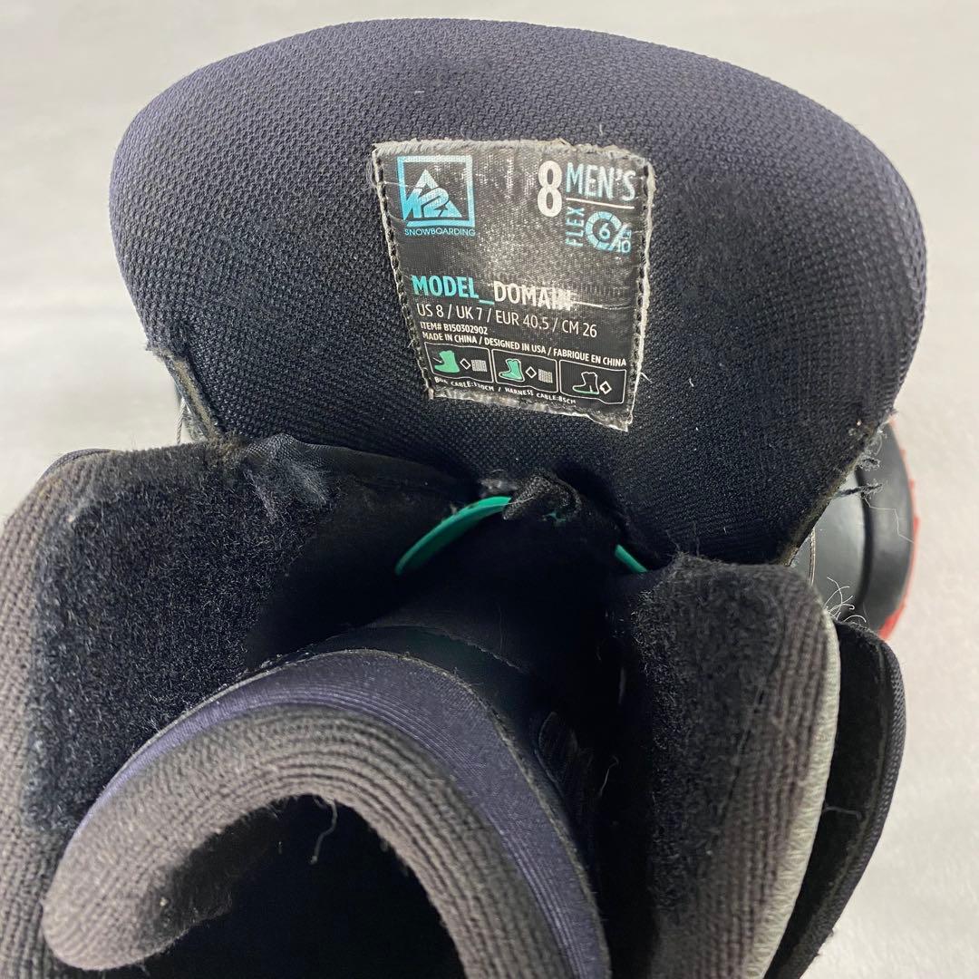 スノーボードブーツ　K2 DOMAIN ドメイン　ダブルボア　BOA 26cm
