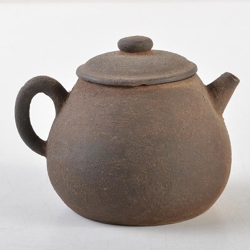 メル78372　中国　黒泥　小さな急須　茶壷　煎茶道具　U　R5836