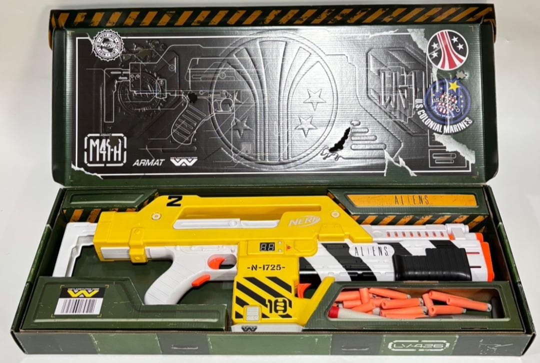 NERF ナーフ エイリアン パルスライフル M41-A ALIENS