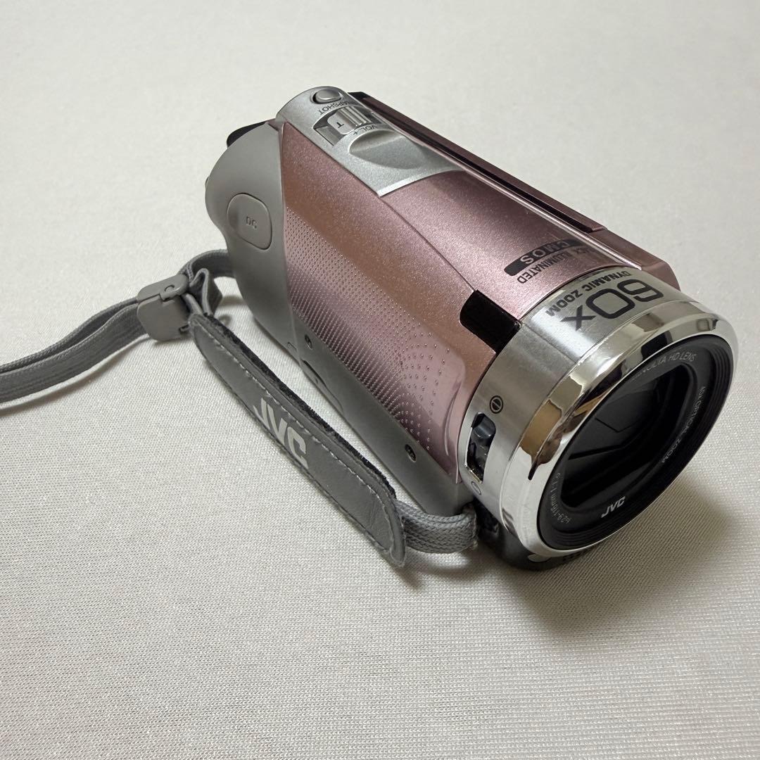 JVC ビデオカメラ GZ-E325-P フルHD 光学40倍/最大60倍ズーム