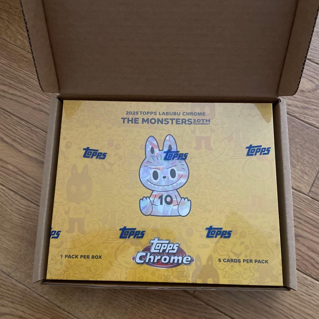 LABUBU Topps Chrome 10th 未開封BOX×5