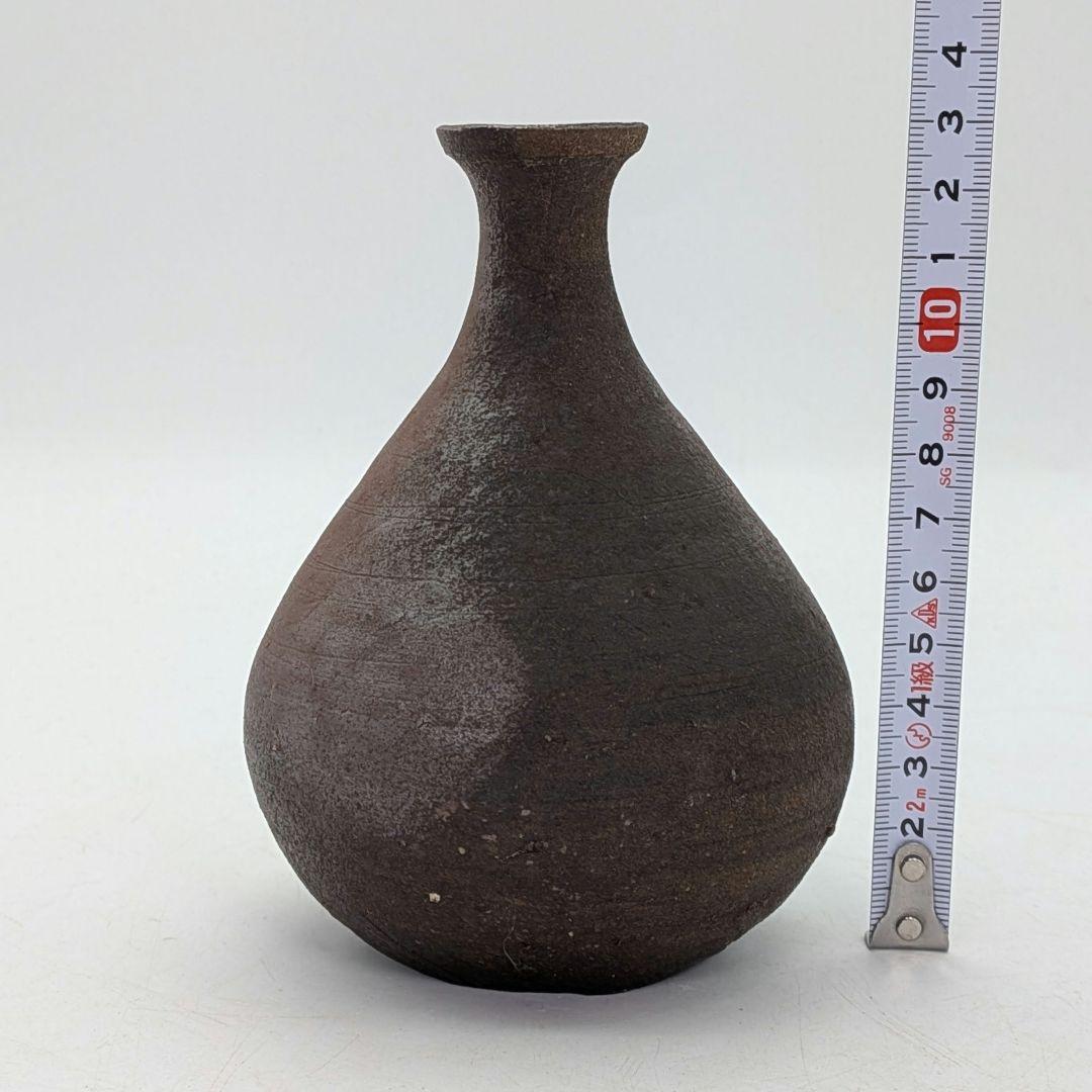 人間国宝 藤原雄 備前焼 徳利 用心箱合布 とっくり 酒器 食器 一輪挿し花入