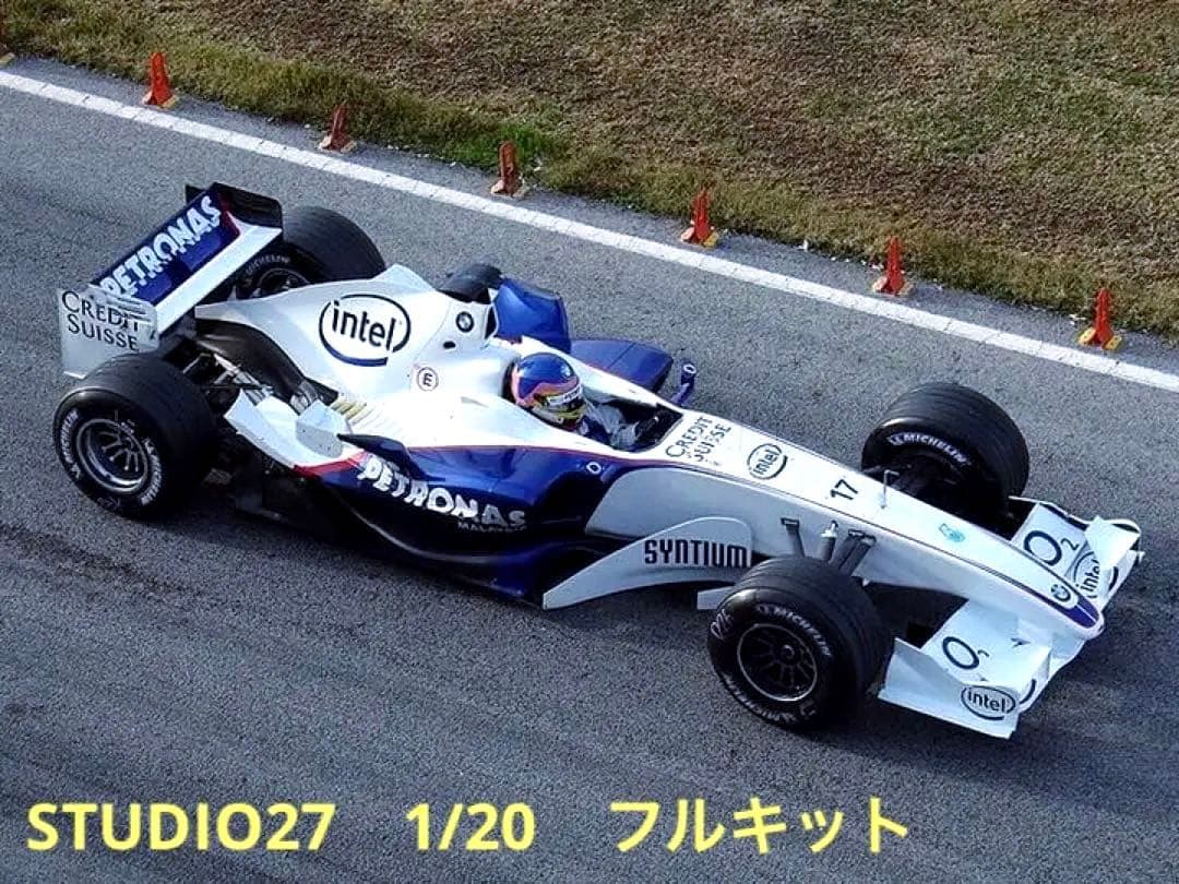 スタジオ27 1/20 BMW ザウバー F1 .06 ジャック・ヴィルニューヴ