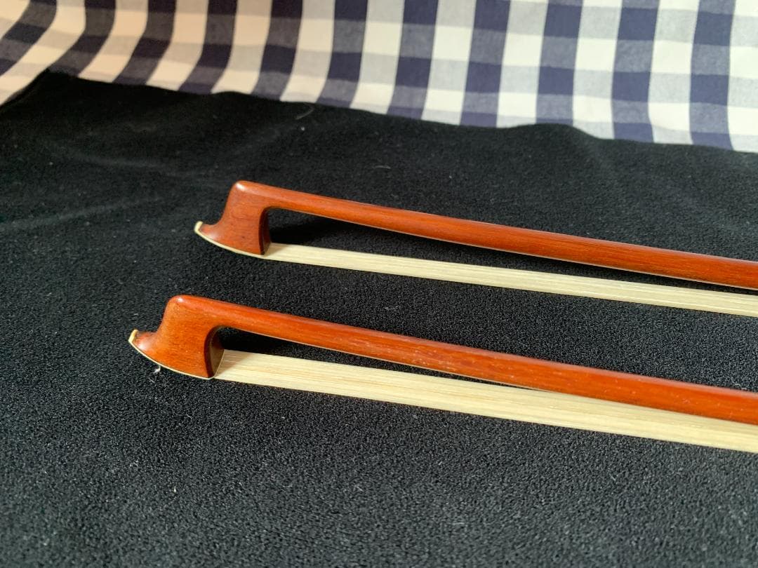 ドイツ製 ４／４サイズ バイオリン弓　Ｌ／Ｗ・ＳＥＩＦＥＲＴ ２本