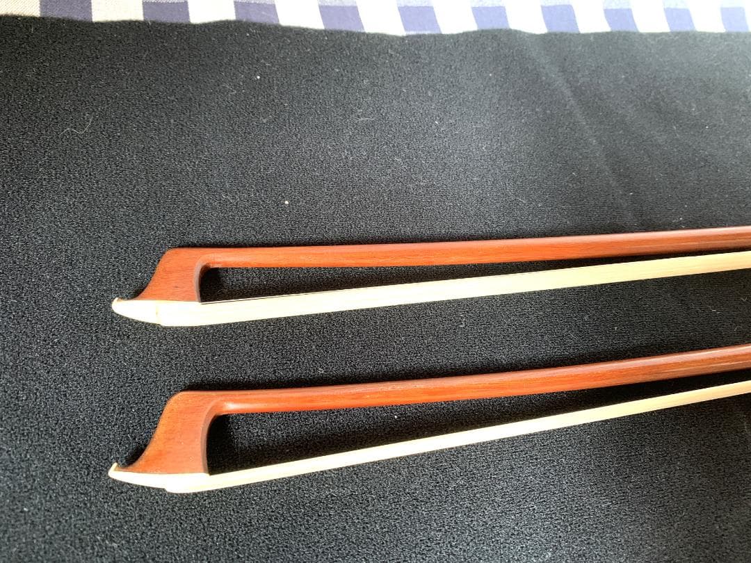 ドイツ製 ４／４サイズ バイオリン弓　Ｌ／Ｗ・ＳＥＩＦＥＲＴ ２本