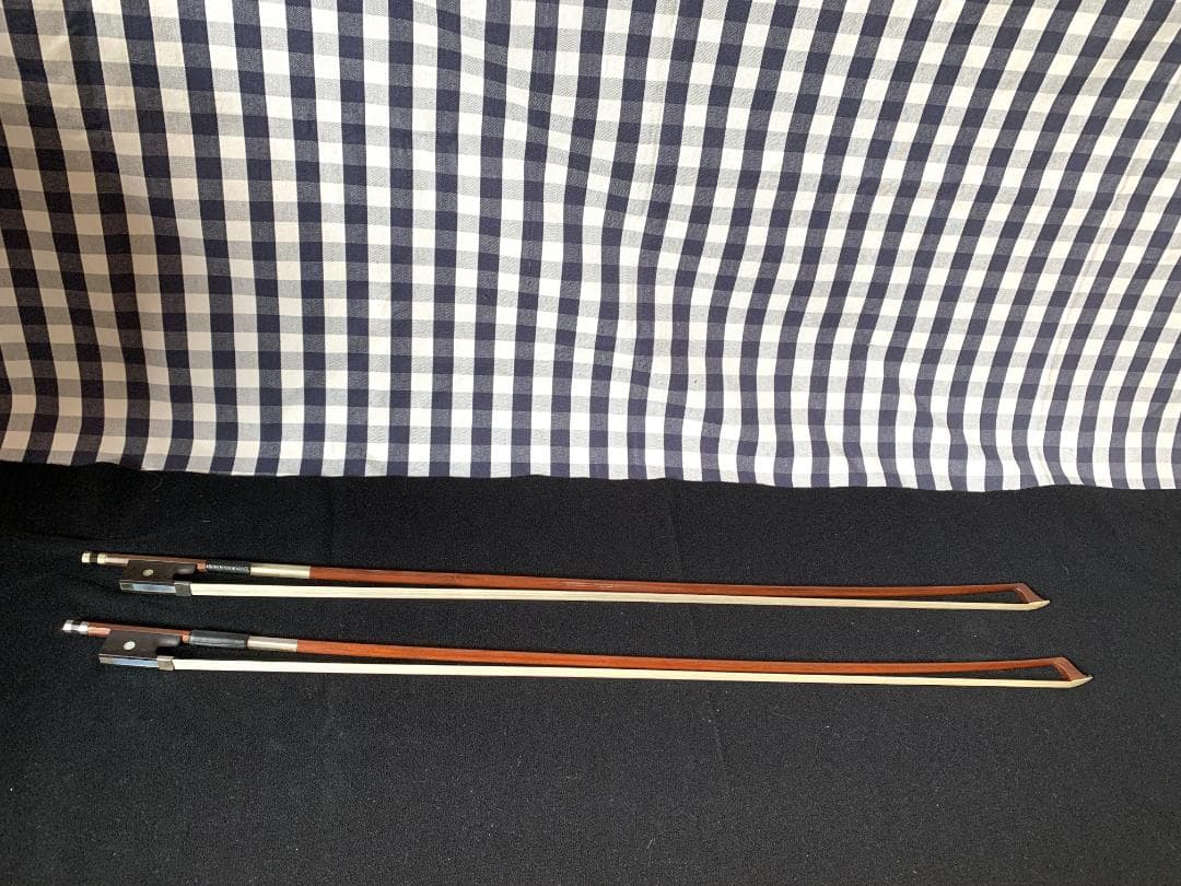 ドイツ製 ４／４サイズ バイオリン弓　Ｌ／Ｗ・ＳＥＩＦＥＲＴ ２本