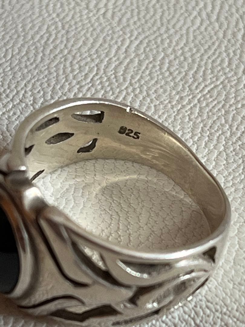 navajo Onyx オニキスsilver 925 シルバー リング