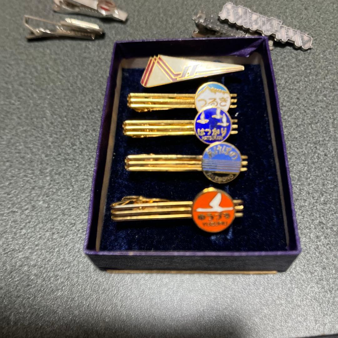 鉄道関連　ネクタイピン　記念メダル