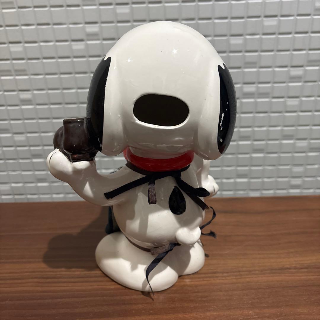 SNOOPY スヌーピー シューシャインキット 陶器 レトロ レア 希少 デニム